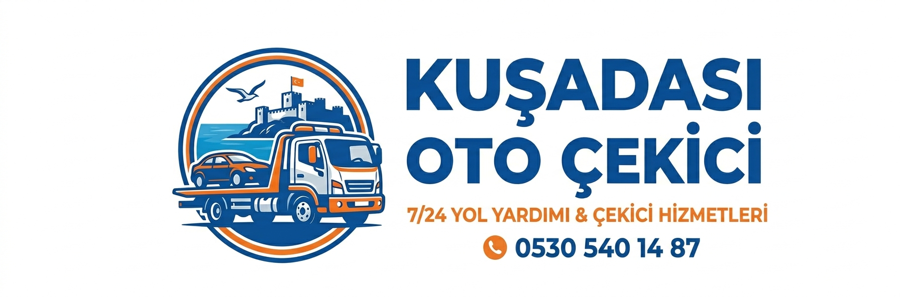 Kuşadası Oto Çekici –  0530 540 14 87 – Kuşadası Oto Kurtarma 7/24 Yol Yardım
